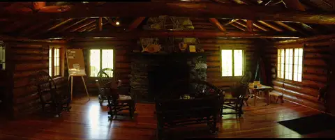 Inside Ash River Visitor Center