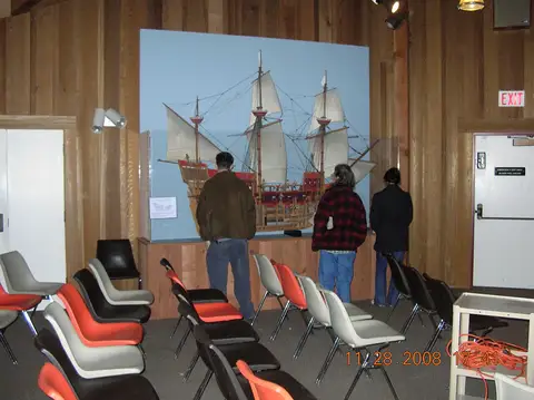 Inside Bear Valley Visitor Center