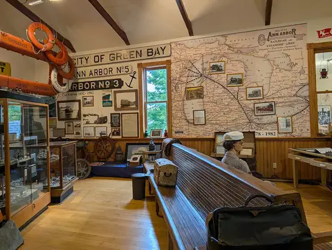 Inside Benzie Area Historical Museum