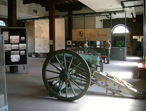 Inside Civil War Visitor Center