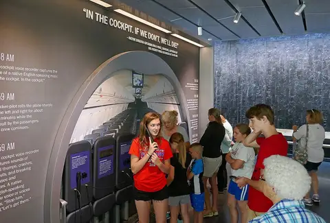 Inside Flight 93 National Memorial Visitor Center