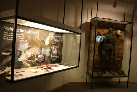 Inside Jewel Cave Visitor Center