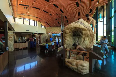 Inside Mesa Verde Visitor and Research Center