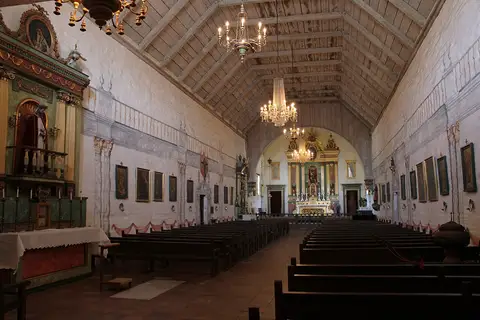 Inside Mission San José