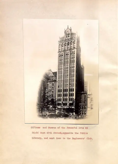 Museum of the Peaceful Arts, New York