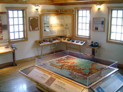 Inside North Rim Visitor Center