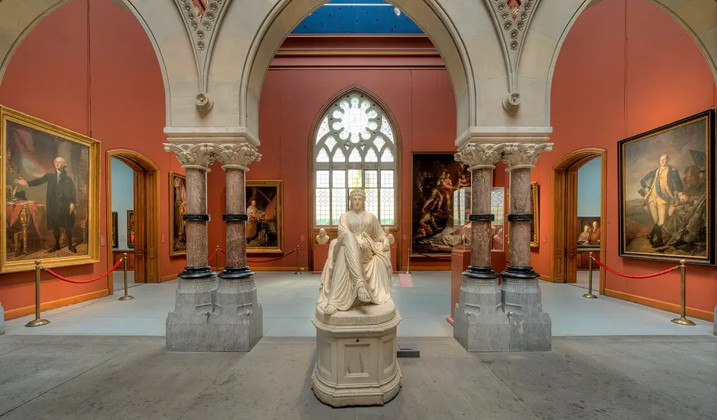 Inside Pennsylvania Academy of the Fine Arts