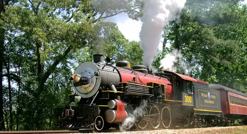 Texas State Railroad, Palestine