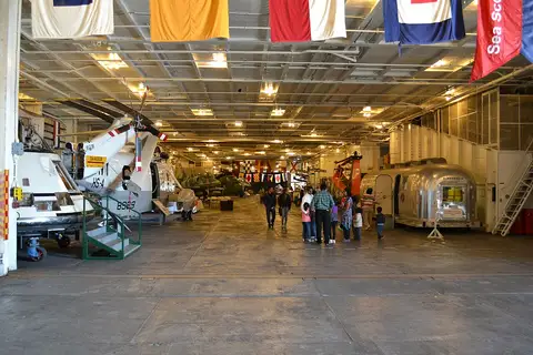 Inside USS Hornet Museum