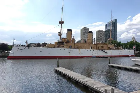 USS Olympia, Philadelphia