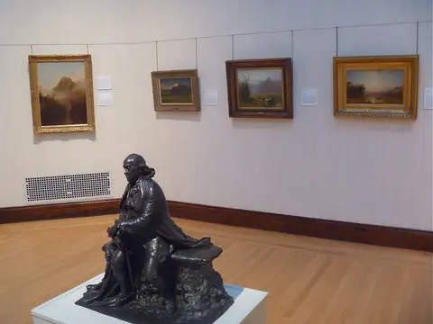 Inside Washington County Museum of Fine Arts